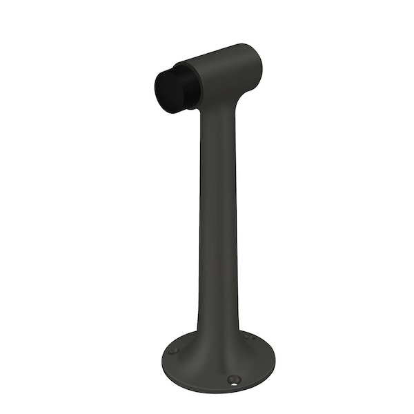 Deltana 8in Floor Mount Heavy Duty Bumper Black Finish - DSF800U19