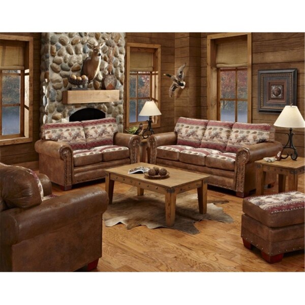 American Furniture Classics Deer Valley With Sleeper Sofa, 4PK - 8500-50S