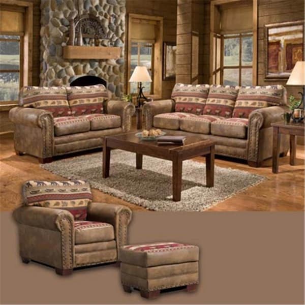 American Furniture Classics Sierra Lodge - 4 Piece Set - 8500-10K