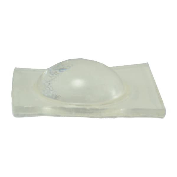 Midwest Fastener 3/8" Clear Adhesive Vinyl Circle Pad 20PK - 32261