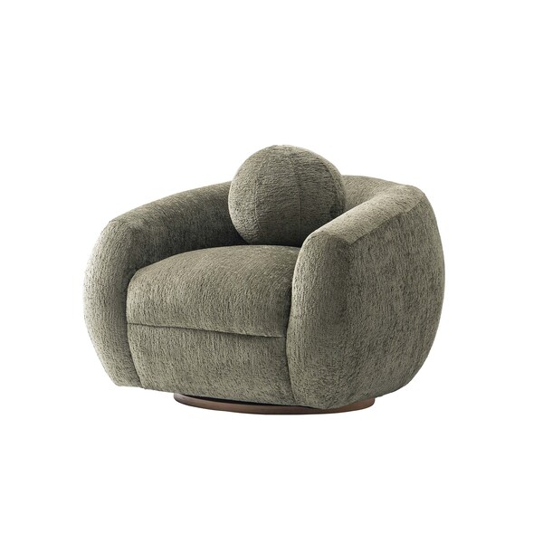Manhattan Comfort Tribeca Sofa and Accent Chair in Olive Green, 2PK - 2-ACSF16-OG