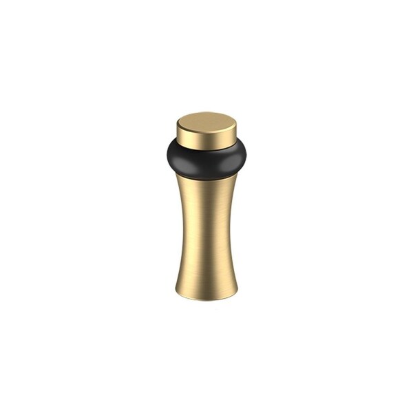 Deltana 3-1/2 Universal Decorative Floor Bumper Satin Brass Finish - UFBD3505U4