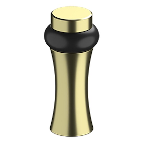 Deltana 3-1/2 Universal Decorative Floor Bumper Unlacquered Brass Finish - UFBD3505U3-UNL