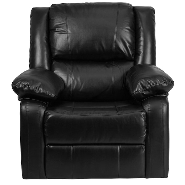 Flash Furniture Recliner, 31" to 64" x 26" to 36", Upholstery Color: Black - BT-70597-1-GG