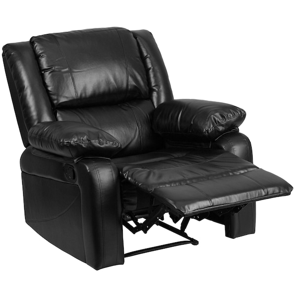 Flash Furniture Recliner, 31" to 64" x 26" to 36", Upholstery Color: Black - BT-70597-1-GG