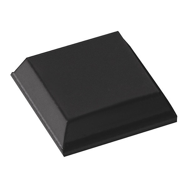 3M 3M Bumpon Square Protective Tape, 1/2" x 1/8", Black, 3000/Case - BN3M5008