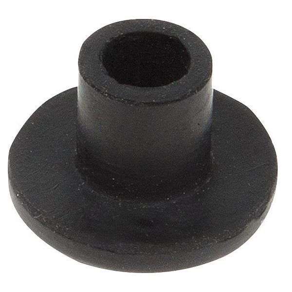 Zoro Select Bumper, Rubber, Black, 1/2"H x 1/2"W, PK.50 - 174-034S