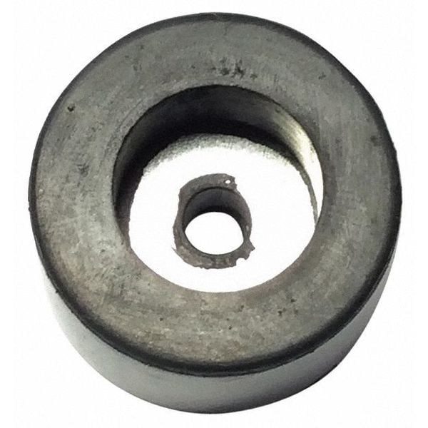 Zoro Select Bumper, Rubber, Black, 5/8"H x 5/8"W, PK.5 - 785RW-034S