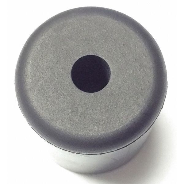 Zoro Select Bumper, Rubber, Black, 1-1/4"H x 1-1/4"W, PK.5 - 2812-017