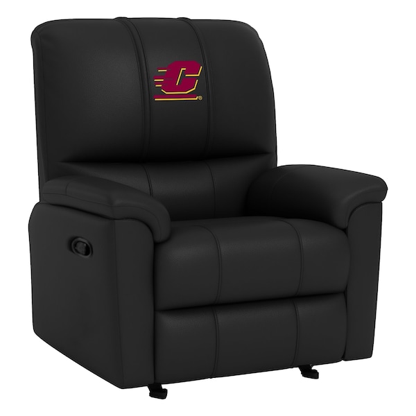 Dreamseat Rocker Recliner with Central Michigan Primary - XZ52031CDRRBLK-PSCOL13760