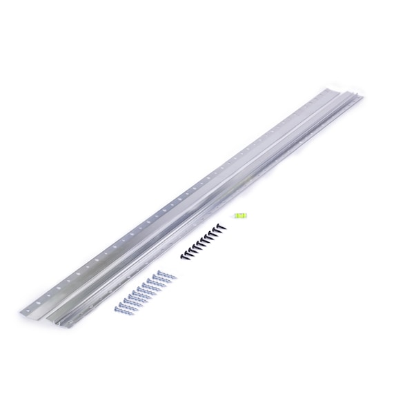 Hangman Heavy Duty Hangman Mirror and Picture Hanging Brackets 42" w/ Level and WallDogs, Holds 400 lbs. - HM-42D