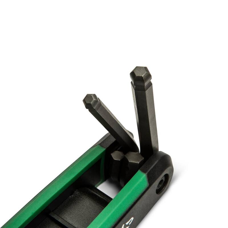 Llave hexagonal plegable de extremo esférico Husky (9 piezas SAE y 8 piezas MM) - HBEFHKSM17PC-06