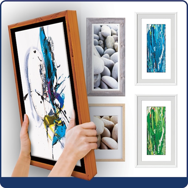 Fletcher-Terry Fletcher No-Wire Hanging Kit, Hang Wall Art up to 50 Pounds, 25PC - 143009228