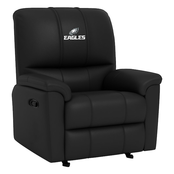 Dreamseat Rocker Recliner with Philadelphia Eagles Secondary Logo - XZ52031CDRRBLK-PSNFL21028