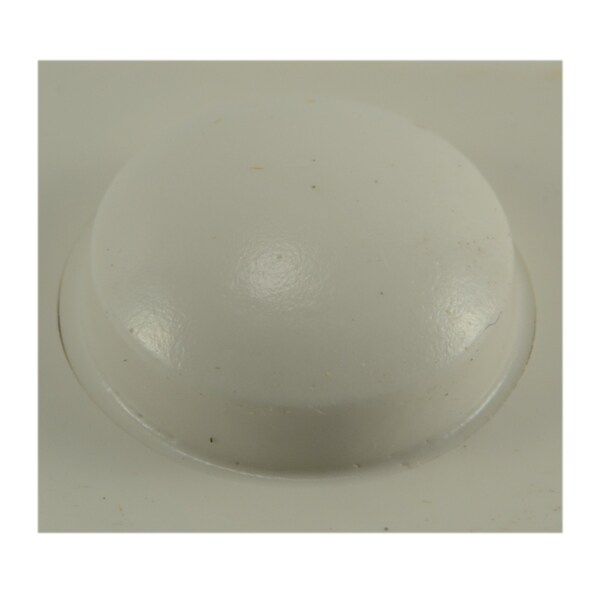 Midwest Fastener 7/16" x 3/16" White Rubber Self Sticking Bumpers 10PK - 31763