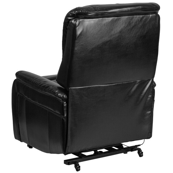 Flash Furniture Lift Recliner, Remote Powered, Blk Leather - CH-US-153062L-BK-LEA-GG