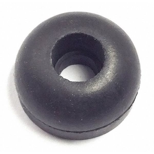 Zoro Select Bumper, Rubber, Black, 5/16"H x 5/16"W, PK.25 - 2081-017