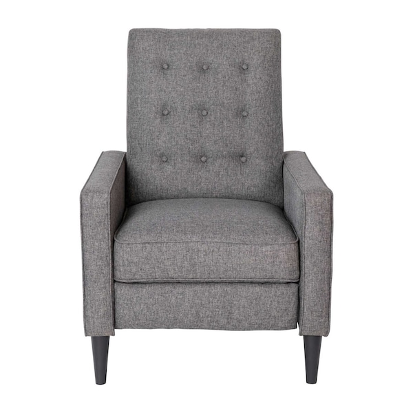 Flash Furniture Modern Gray Fabric Pushback Recliner - SG-SX-80415N-GY-GG