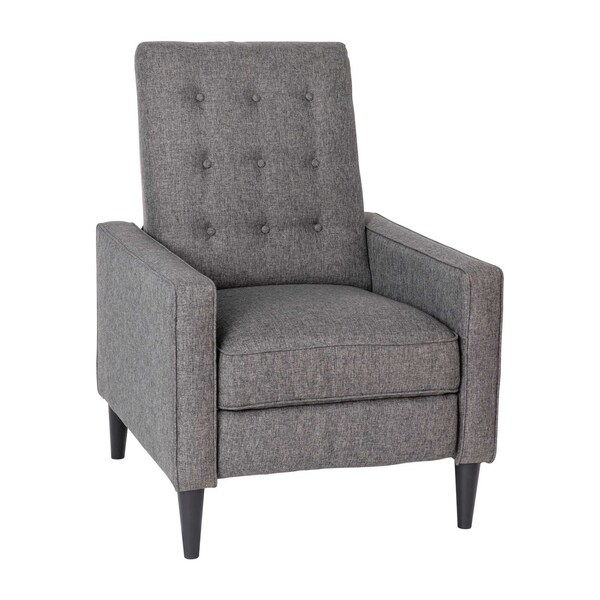 Flash Furniture Modern Gray Fabric Pushback Recliner - SG-SX-80415N-GY-GG