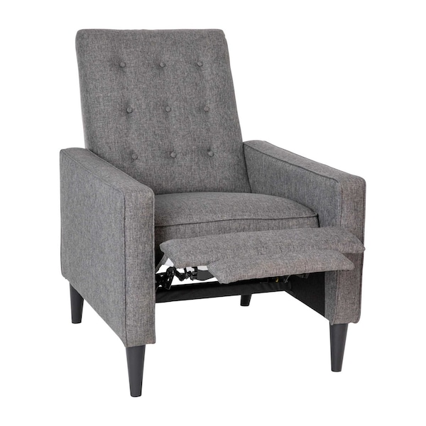 Flash Furniture Modern Gray Fabric Pushback Recliner - SG-SX-80415N-GY-GG