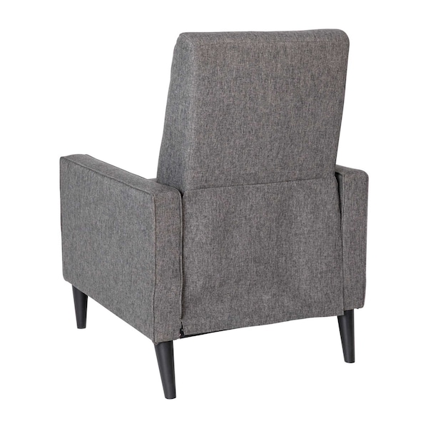 Flash Furniture Modern Gray Fabric Pushback Recliner - SG-SX-80415N-GY-GG