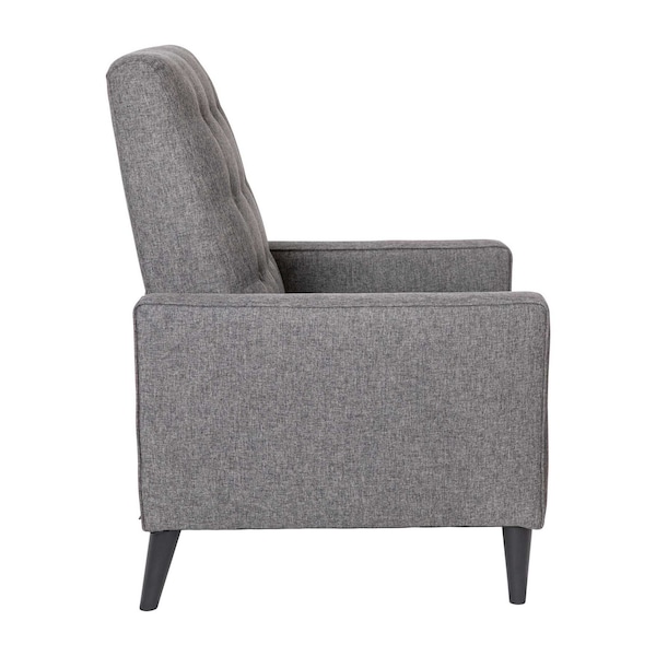 Flash Furniture Modern Gray Fabric Pushback Recliner - SG-SX-80415N-GY-GG