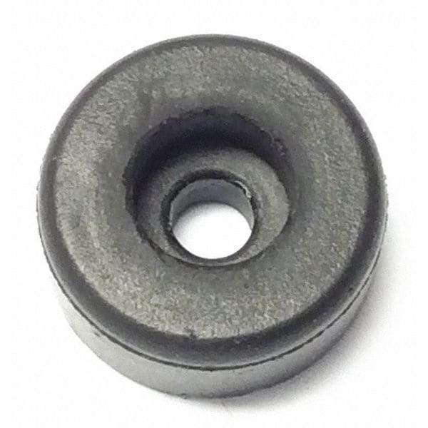 Zoro Select Bumper, Rubber, Black, 1/4"H x 1/4"W, PK.25 - 2072-017