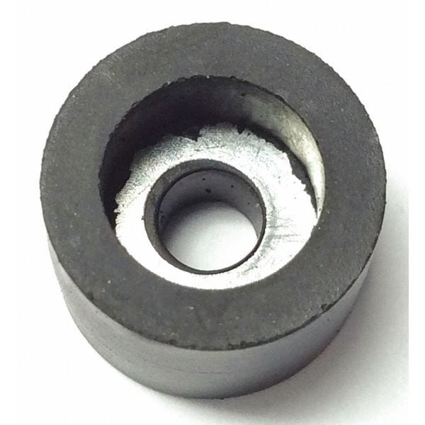 Zoro Select Bumper, Rubber, Black, 3/8"H x 3/8"W, PK.25 - 2813W-400