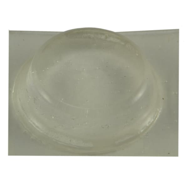 Midwest Fastener 1/2" x 1.8" White Rubber Self Sticking Bumpers 10PK - 31765
