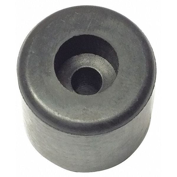 Zoro Select Bumper, Rubber, Black, 25/32H x 25/32W, PK.10 - 516R-034S