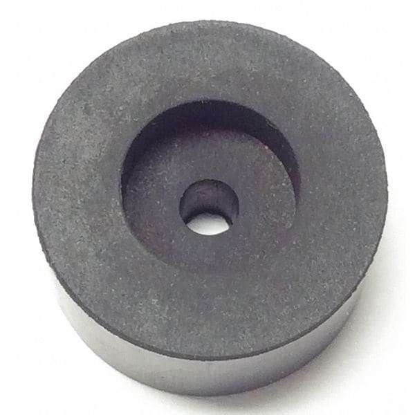 Zoro Select Bumper, Rubber, Black, 3/8"H x 3/8"W, PK.25 - 2941-017