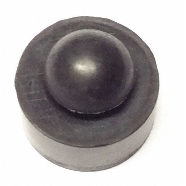 Zoro Select Bumper, Rubber, Black, 11/32"H x 11/32"W, PK.100 - 734-034S