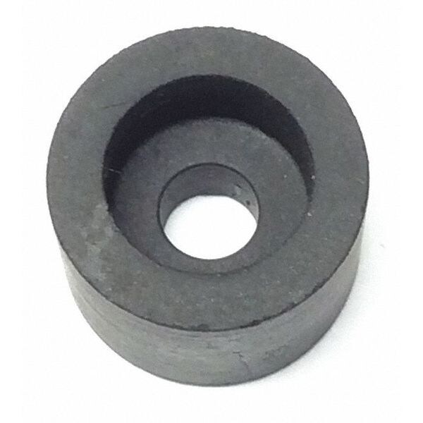 Zoro Select Bumper, Rubber, Black, 3/8"H x 3/8"W, PK.25 - 2813-017