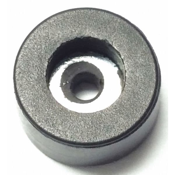 Zoro Select Bumper, Rubber, Black, 1/4"H x 1/4"W, PK.50 - 2996W-017