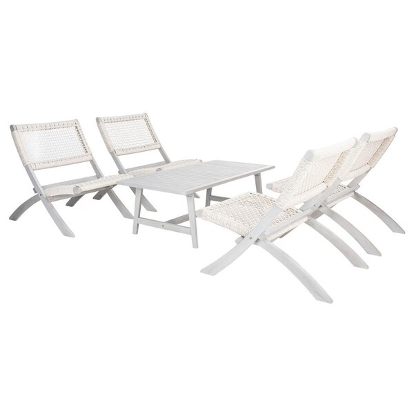 Safavieh Blaze Living Set, Grey - 5 Piece - PAT7080B