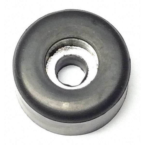 Zoro Select Bumper, Rubber, Black, 13/32"H x 13/32"W, PK.10 - 741RW-034S
