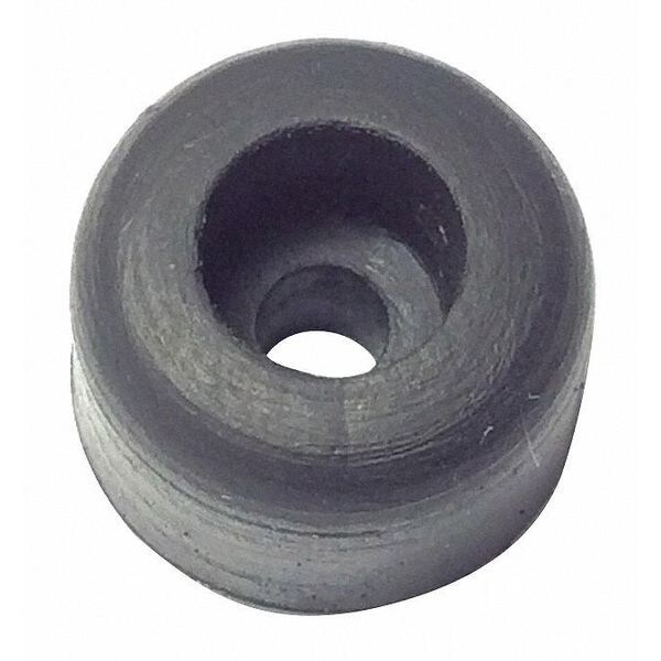 Zoro Select Bumper, Rubber, Black, 11/32"H x 11/32"W, PK.25 - 1670-017