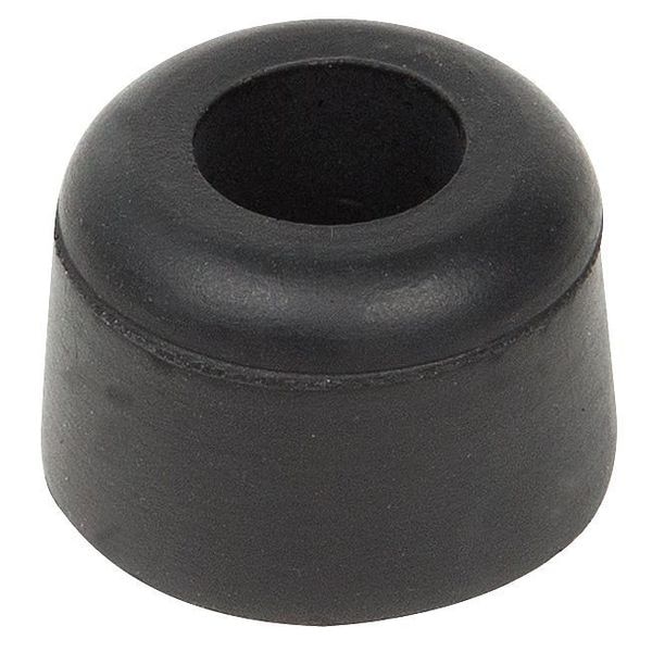 Zoro Select Bumper, Rubber, Black, 5/8"H x 5/8"W, PK.10 - 2096-017
