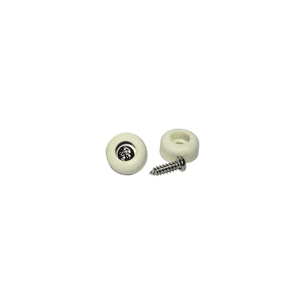 Richelieu Bumpers, Screw-On, Almond Rubber, 1/2-In, 4PK - F31941TV