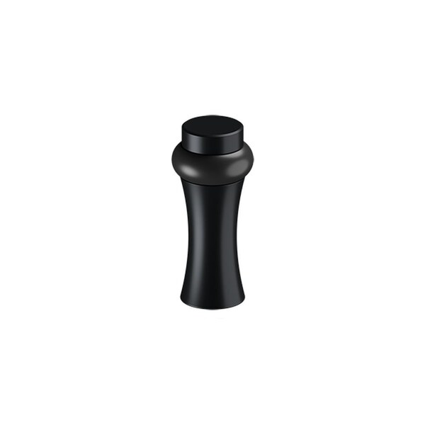 Deltana 3-1/2 Universal Decorative Floor Bumper Black Finish - UFBD3505U19
