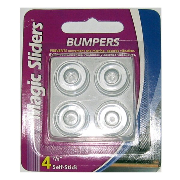 Cool Kitchen 0.87 x 0.87 in. Clear Rubber Bumper Pads, 4PK - CO3330760