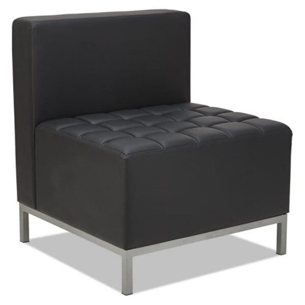 Alera Technologies Ale 26.37 X 26.37 X 30.5 In. Qub Series Armless L Sectional - Black - QB8116