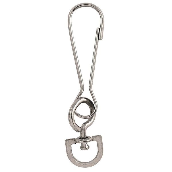 Lucky Line Economy Spring Snap, L 2 5/8 In, PK10 - 4FCW7