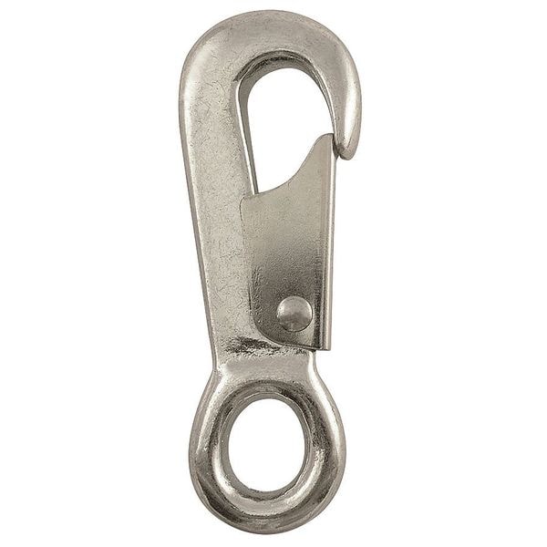 Lucky Line Eyelet Spring Snap, L 4 3/4 In - 4GGU6