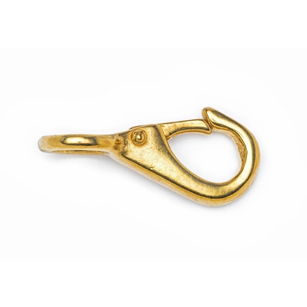 Campbell Chain & Fittings Campbell 3/4 in. D X 3-15/64 in. L Polished Bronze Quick Snap 140 lb - T7620534