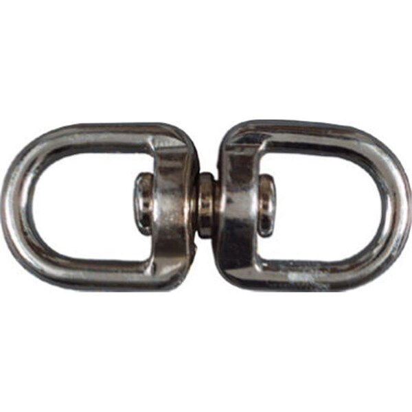 Eat-In N222-943 0.63 x 0.63 in. Nickel Swivel Round Snap - EA136083