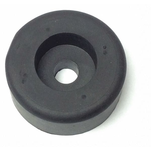 Zoro Select Bumper, Rubber, Black, 5/8"H x 1-1/2"W, PK.10 - 10192-017U