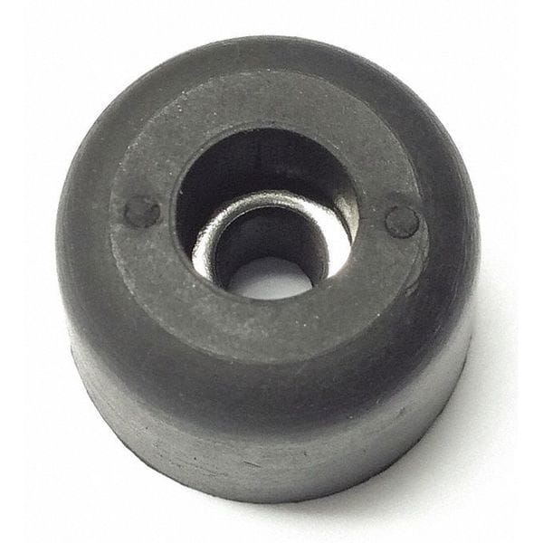 Zoro Select Bumper, Rubber, Black, 5/8"H x 7/8"W, PK.10 - 718RW-034S
