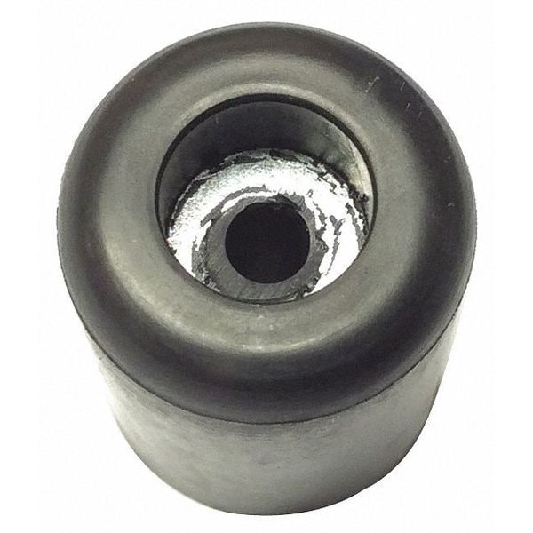 Zoro Select Bumper, Rubber, Black, 1"H x 1"W, PK.10 - 719RW-034S