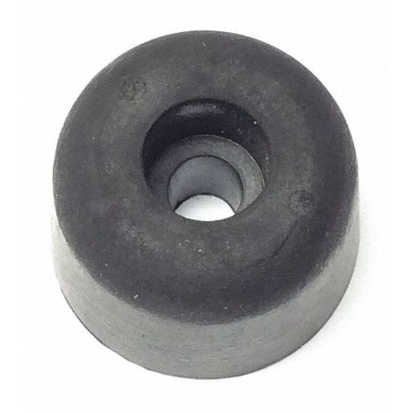 Zoro Select Bumper, Rubber, Black, 5/8"H x 5/8"W, PK.10 - 718R-034S